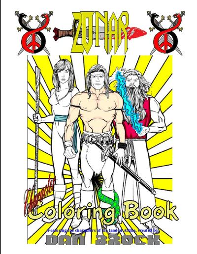 Zonar - Characters Coloring Book