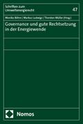 Governance und gute Rechtsetzung in der Energiewen
