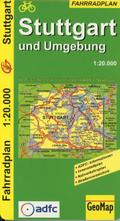 Stuttgart und Umgebung - Radwegeplan