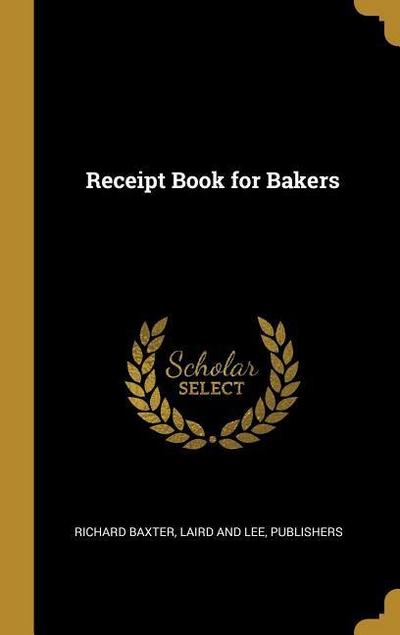 Receipt Book for Bakers