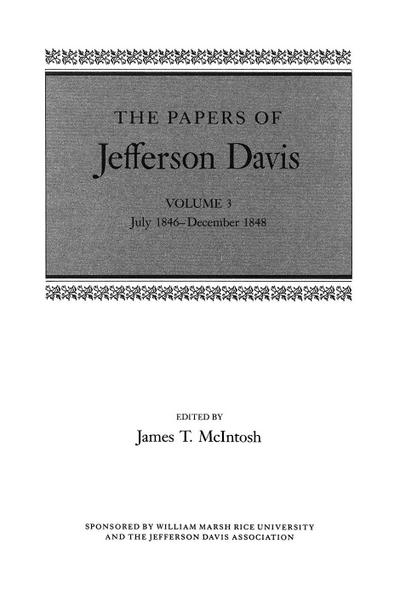 The Papers of Jefferson Davis