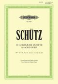10 geistliche Duettefür 2 Solostimmen oder 2-stg Chor mit Orgel, Harmonie oder Klavier