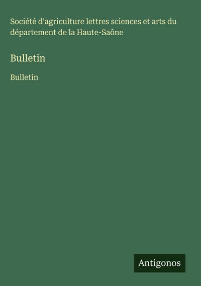 Bulletin