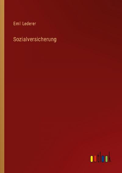 Sozialversicherung
