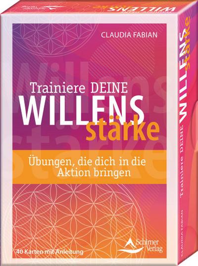Trainiere deine Willensstärke, 40 Karten  + Anleitung