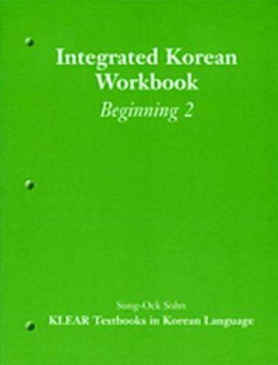 Integrated Korean Workbook