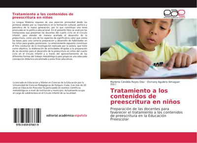Tratamiento a los contenidos de preescritura en niños