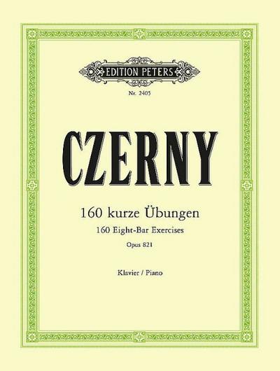 160 kurze Übungen op. 821
