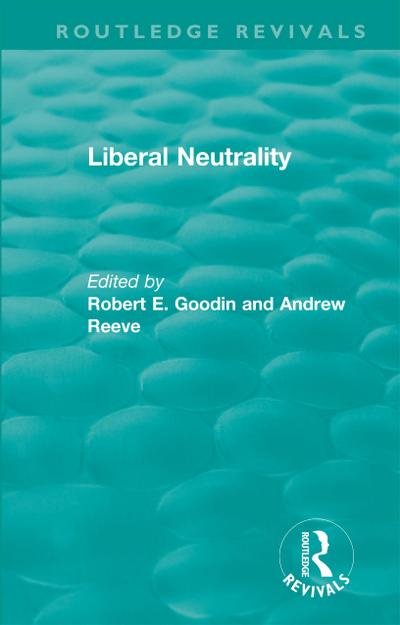 Liberal Neutrality
