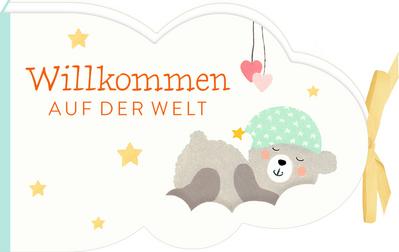 Geldkuvert-Geschenkbuch Wolke konturgestanzt