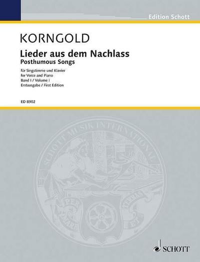 LIEDER AUS DEM NACHLASS 1