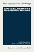 International vergleichende Organisationsforschung