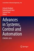 Advances in Systems, Control and Automation