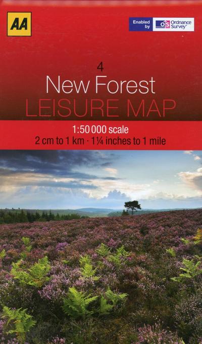 Leisure Map WK 04 New Forest 1 : 50 000