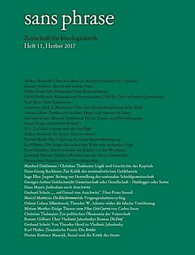 sans phrase. H.11/2017