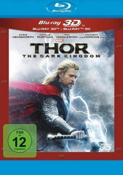 Thor - The Dark Kingdom 3D, 2 Blu-rays
