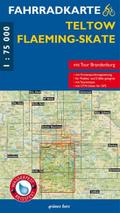 Fahrradkarte Teltow, Flaeming-Skate