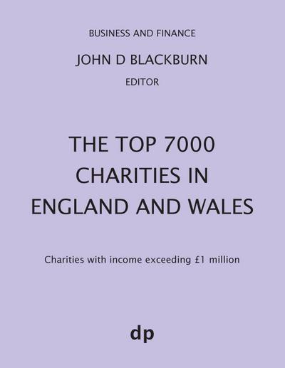 The Top 7000 Charities in England and Wales