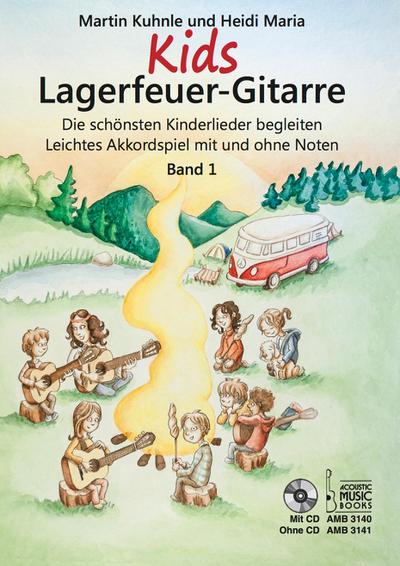 Kids Lagerfeuer-Gitarre