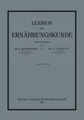 Lexikon der Ernährungskunde