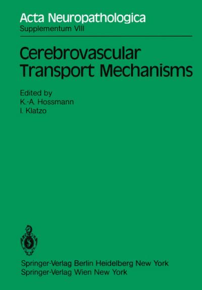 Cerebrovascular Transport Mechanisms