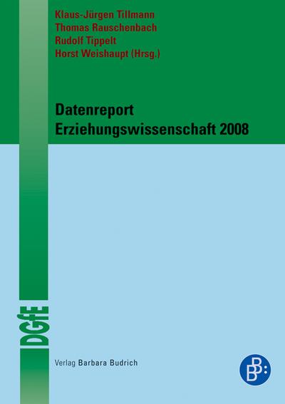 Datenreport Erziehungswissenschaft 2008