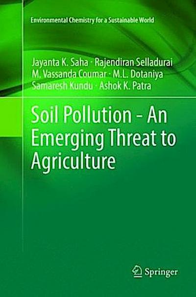 Soil Pollution - An Emerging Threat to Agriculture