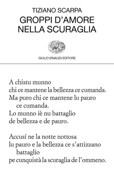 Groppi d’amore nella scuraglia