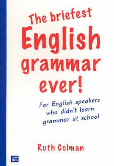The Briefest English Grammar Ever!