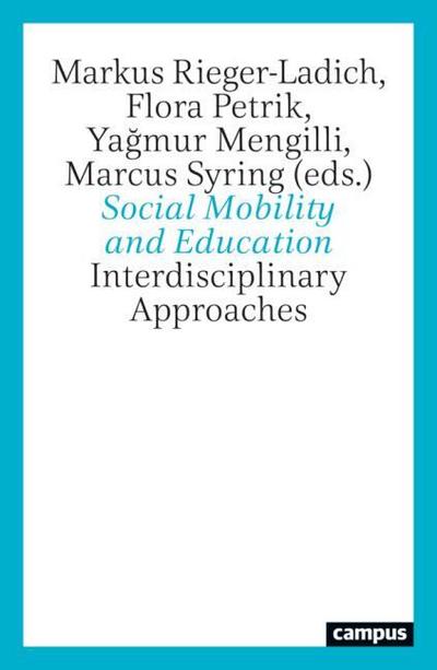 Social Mobility and Education