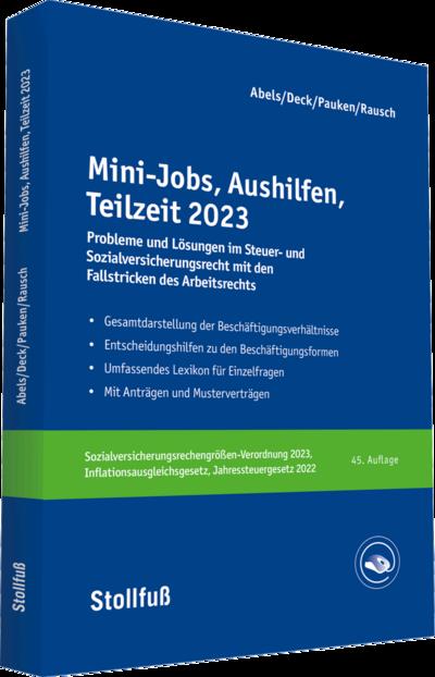 Mini-Jobs, Aushilfen, Teilzeit 2023