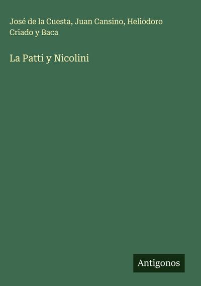 La Patti y Nicolini