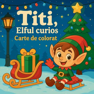 Titi, Elful curios - Carte de colorat