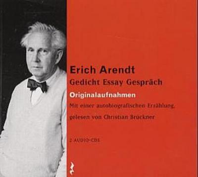 Erich Arendt, 2 Audio-CDs