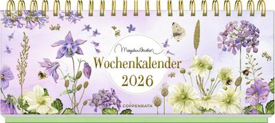 Wochenkalender 2026 - violett