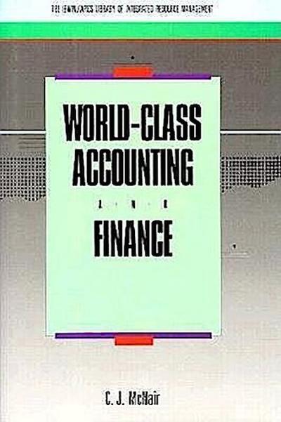 World-Class Accounting and Finance