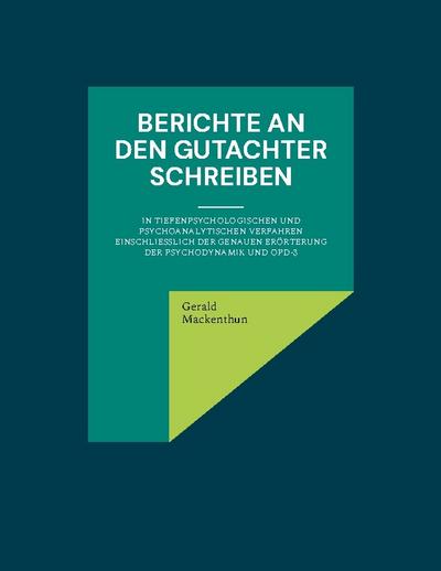 Berichte an den Gutachter schreiben
