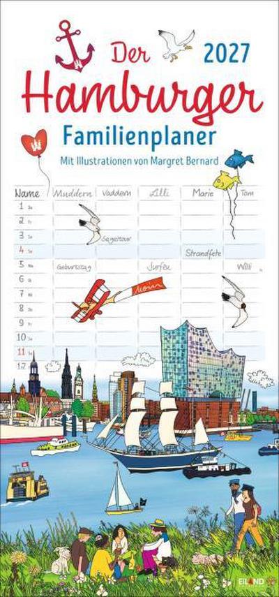 Der Hamburger Familienplaner 2027 - Margret Bernard