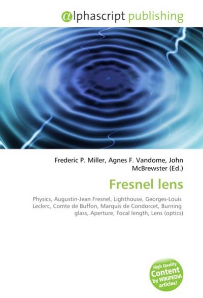 Fresnel lens - Frederic P. Miller