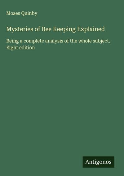 Mysteries of Bee Keeping Explained