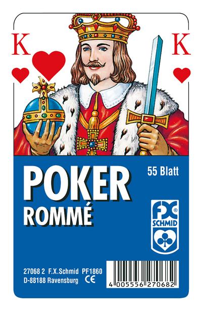 Unbekannt Poker französisches Bild, 1 Stück