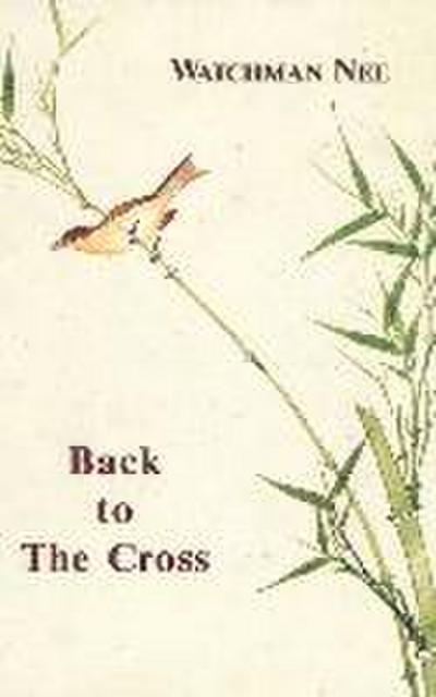 Back to the Cross