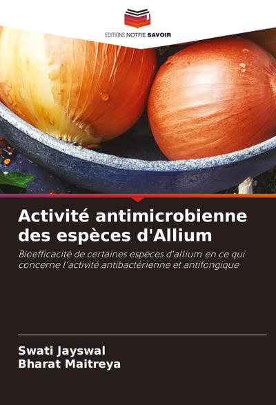 Activité antimicrobienne des espèces d’Allium