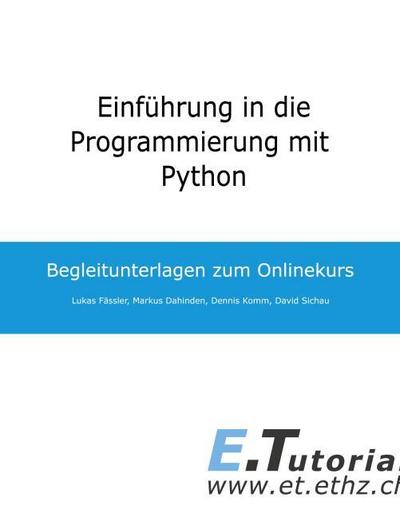 Einführung in die Programmierung mit Python