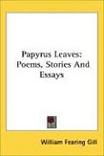 Papyrus Leaves