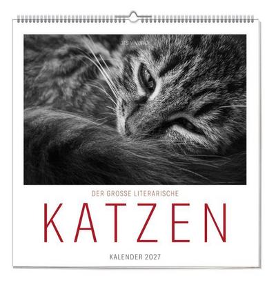 Der grosse literarische Katzen Kalender 2027