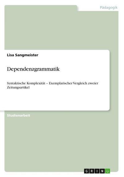 Dependenzgrammatik
