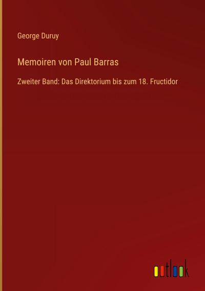 Memoiren von Paul Barras