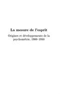 LA MESURE DE L’ESPRIT