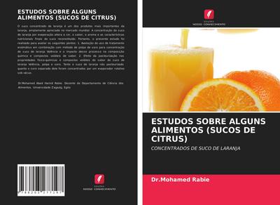 ESTUDOS SOBRE ALGUNS ALIMENTOS (SUCOS DE CITRUS)